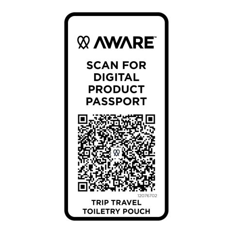 Trip Aware™ Recycelter Reisekulturbeutel 2 L  Standard | elfenbeinweiß | ohne Werbeanbringung | Nicht verfügbar | Nicht verfügbar | Nicht verfügbar