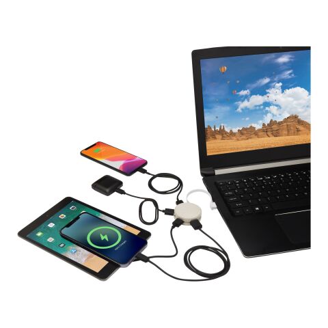 Kenzu Weizenstroh-USB-Hub Standard | natur | ohne Werbeanbringung | Nicht verfügbar | Nicht verfügbar