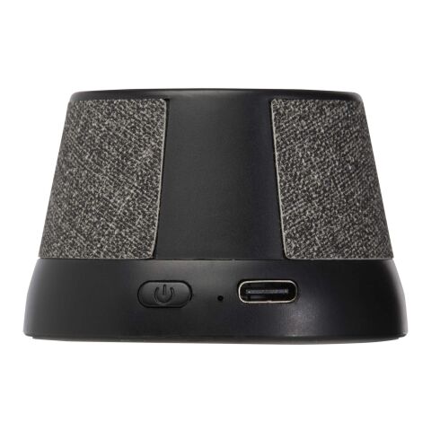 Horna 3 W kabelloser magnetischer Lautsprecher aus recyceltem Kunststoff Standard | schwarz | ohne Werbeanbringung | Nicht verfügbar | Nicht verfügbar