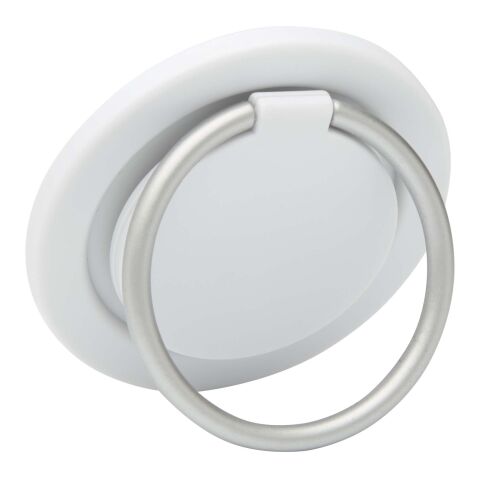 Albali Magnetische Smartphonehalterung  aus recyceltem Kunststoff mit Ringständer Standard | weiss | ohne Werbeanbringung | Nicht verfügbar | Nicht verfügbar