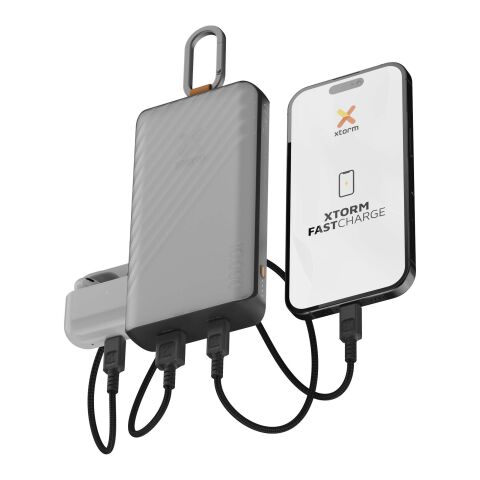 Xtorm XG2S101 Go2 10.000 mAh 15W Solar Powerbank mit Lampe  Standard | kohle | ohne Werbeanbringung | Nicht verfügbar | Nicht verfügbar