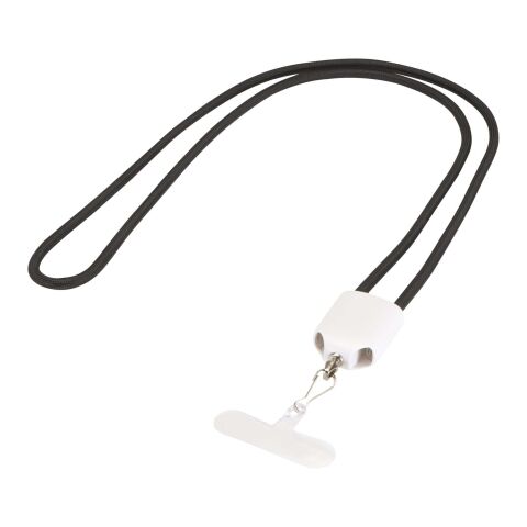 Ion 65 W 5-in-1-Ladekabel mit Lanyard aus recyceltem Kunststoff weiß