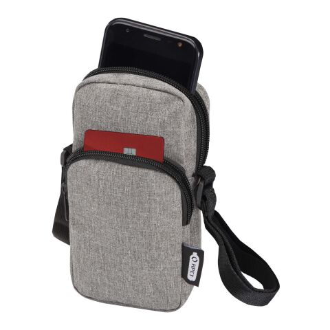 Ross Handytasche aus recyceltem GRS-Material Standard | heather grau | ohne Werbeanbringung | Nicht verfügbar | Nicht verfügbar | Nicht verfügbar