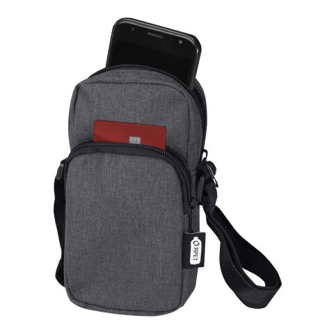 Ross Handytasche aus recyceltem GRS-Material Standard | Heather Charcoal | ohne Werbeanbringung | Nicht verfügbar | Nicht verfügbar | Nicht verfügbar