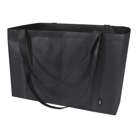 Jumbo Extra große Tragetasche aus recyceltem GRS Non Woven 65 L Standard | schwarz | ohne Werbeanbringung | Nicht verfügbar | Nicht verfügbar | Nicht verfügbar