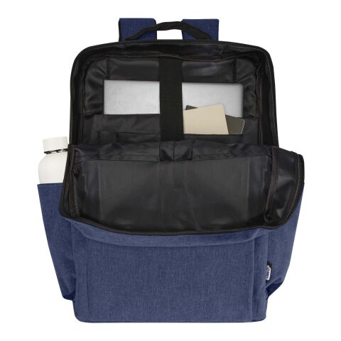 Libra 15" Laptop-Rucksack aus recyceltem GRS-Material 15 L navy