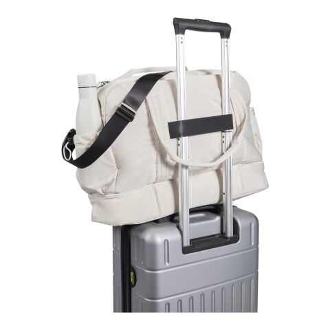 Puffer GRS recycelte Reisetasche mit isoliertem Boden 30L Standard | Sandstone | ohne Werbeanbringung | Nicht verfügbar | Nicht verfügbar | Nicht verfügbar