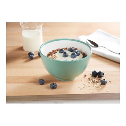 Bio-Müslischale &quot;2 Colour&quot; matt kornblume | ohne Werbeanbringung | Nicht verfügbar | Nicht verfügbar