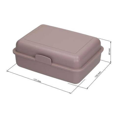 Bio-Vorratsdose &quot;Pausen-Box&quot; flieder | ohne Werbeanbringung | Nicht verfügbar | Nicht verfügbar