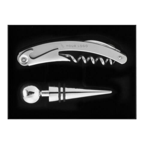 Weinset &#039;Bergerac&#039; Silber | ohne Werbeanbringung | Nicht verfügbar | Nicht verfügbar