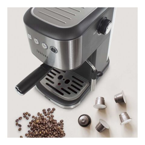 Prixton Toscana Espressomaschine schwarz | ohne Werbeanbringung