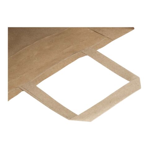 Kraft 80 g/m² Papiertasche mit flachen Griffen – 25 × 15 × 32 cm Kraftpapier | ohne Werbeanbringung | Nicht verfügbar | Nicht verfügbar