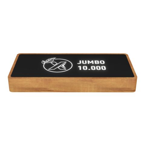 SCX.design P46 10.000 mAh wireless Powerbank aus Holz braun | ohne Werbeanbringung | Nicht verfügbar | Nicht verfügbar