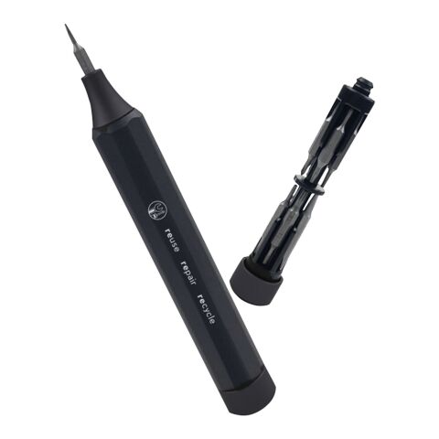 SCX.design T18 All-in-One Schraubendreher-Set, 10-teilig Schwarz | ohne Werbeanbringung | Nicht verfügbar | Nicht verfügbar