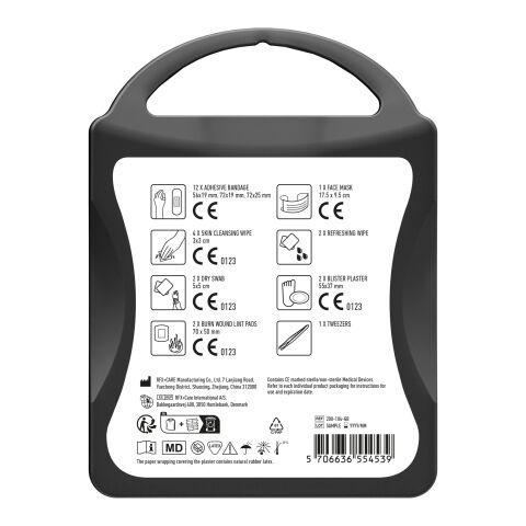 MyKit Arbeitsplatz transparent schwarz | ohne Werbeanbringung | Nicht verfügbar | Nicht verfügbar