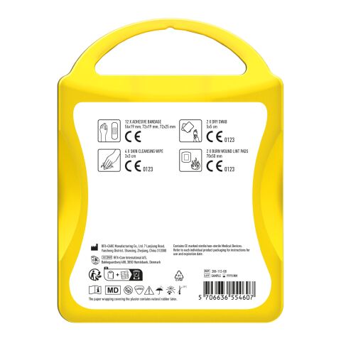 MyKit Reise transparent gelb | ohne Werbeanbringung | Nicht verfügbar | Nicht verfügbar