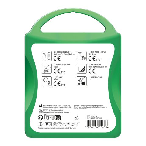 MyKit Bisse und Stiche transparent grün | Nicht verfügbar | ohne Werbeanbringung | Nicht verfügbar | Nicht verfügbar