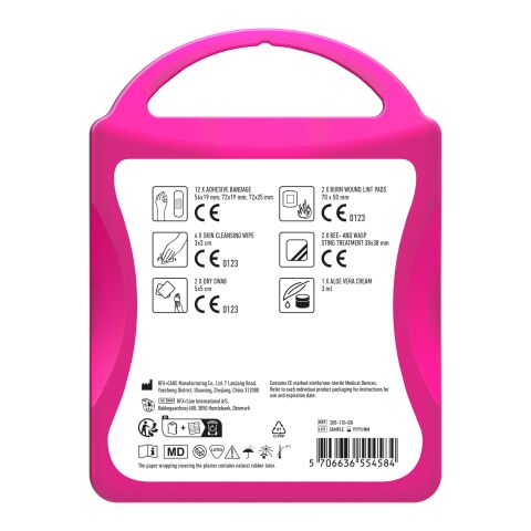MyKit Bisse und Stiche magenta | ohne Werbeanbringung | Nicht verfügbar | Nicht verfügbar