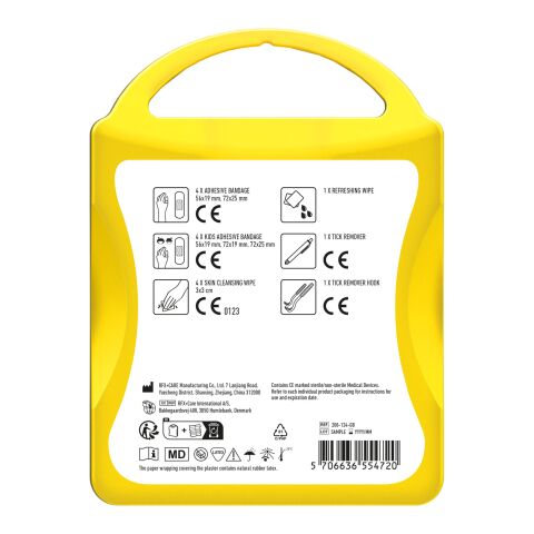 MyKit Zecken Set transparent gelb | Nicht verfügbar | ohne Werbeanbringung | Nicht verfügbar | Nicht verfügbar