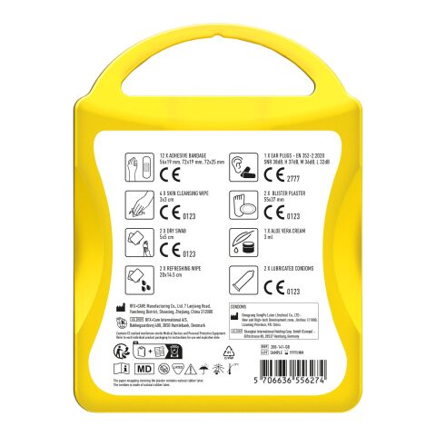 MyKit Festival Plus transparent gelb | ohne Werbeanbringung | Nicht verfügbar | Nicht verfügbar