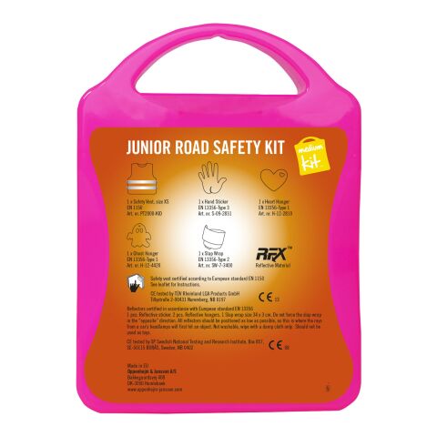 MyKit M Junior Sicherheit transparent magenta | Not applicable | ohne Werbeanbringung | Nicht verfügbar | Nicht verfügbar