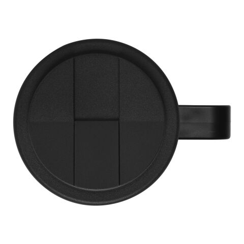 Brite-Ameriano® Grande 350 ml Isolierbecher mit auslaufsicherem Schraubverschluss schwarz-schwarz | ohne Werbeanbringung | Nicht verfügbar | Nicht verfügbar