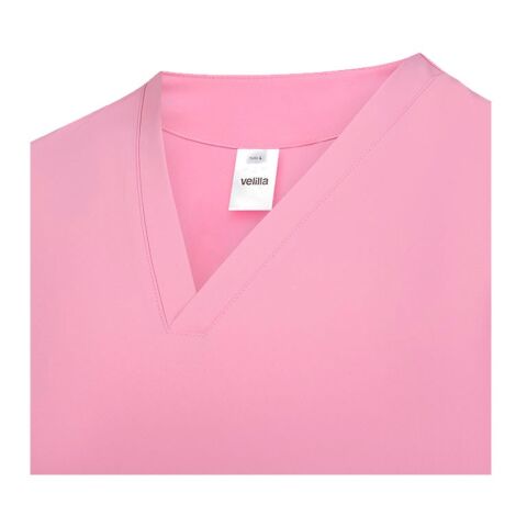 VL FLORA. Kurzarm-Tunika (140 g/m²), aus 100 % Mikrofaser Rosa | ohne Werbeanbringung | Nicht verfügbar | Nicht verfügbar | Nicht verfügbar