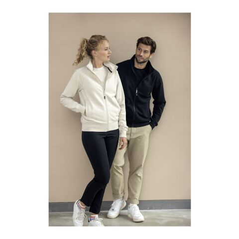 Galena Sweatjacke aus recyceltem Material Unisex Oatmeal | XL