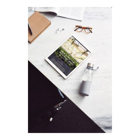 VINGA Lean Glasflasche grau | ohne Werbeanbringung | Nicht verfügbar | Nicht verfügbar