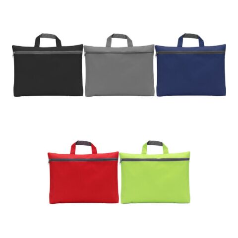 Dokumententasche Nassau 300D Polyester Grau | ohne Werbeanbringung | Nicht verfügbar | Nicht verfügbar