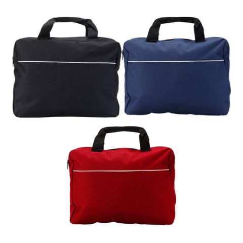 Dokumententasche Nassau 600D Polyester Blau | ohne Werbeanbringung | Nicht verfügbar | Nicht verfügbar