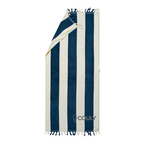 VINGA Valmer Strandtuch 450gr/m² blau-weiß | ohne Werbeanbringung | Nicht verfügbar | Nicht verfügbar | Nicht verfügbar