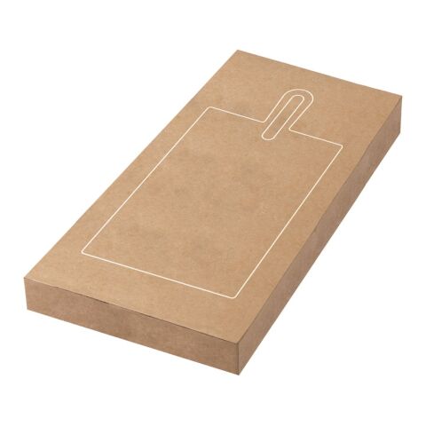 CARAWAY. Servierbrett aus Bambus Beige | ohne Werbeanbringung