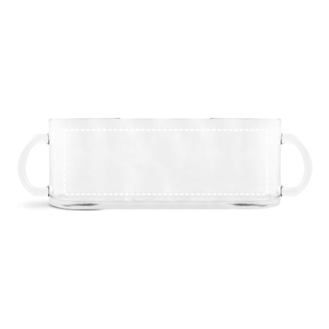 CARMO. Glastasse (350ml) geeignet für Sublimation Transparent | ohne Werbeanbringung | Nicht verfügbar | Nicht verfügbar | Nicht verfügbar