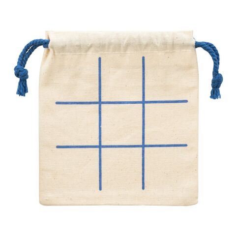 CROSSES. Klassisches 3-Gewinnt-Spiel aus Sperrholz, bestehend aus 10 Teilen Beige | ohne Werbeanbringung