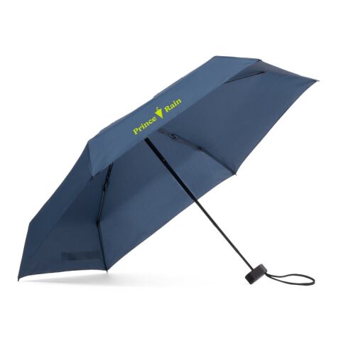 EMMA. Kompakter 19-Zoll-Mini-Regenschirm aus Pongee 190T schwarz