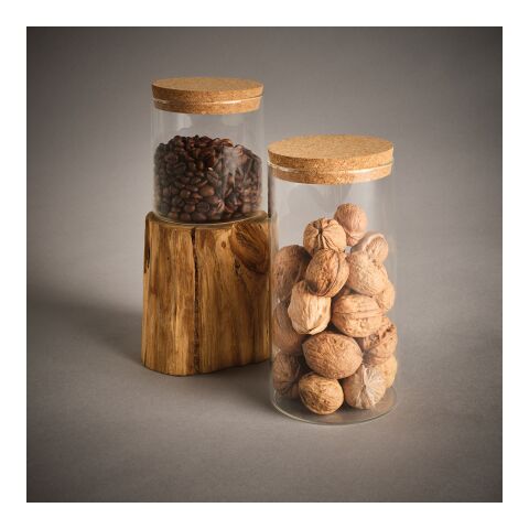 Magritte 500 Behälter aus Borosilikatglas, 580 ml. Mit Korkdeckel Durchsichtig | ohne Werbeanbringung | Nicht verfügbar | Nicht verfügbar | Nicht verfügbar