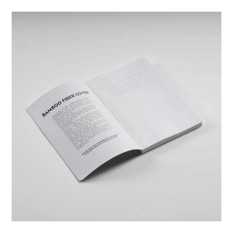 Cervantes A5 Notizbuch aus Bambusfasern. 196 Seiten aus 70gsm recy.Papier Hellbraun | ohne Werbeanbringung | Nicht verfügbar | Nicht verfügbar | Nicht verfügbar