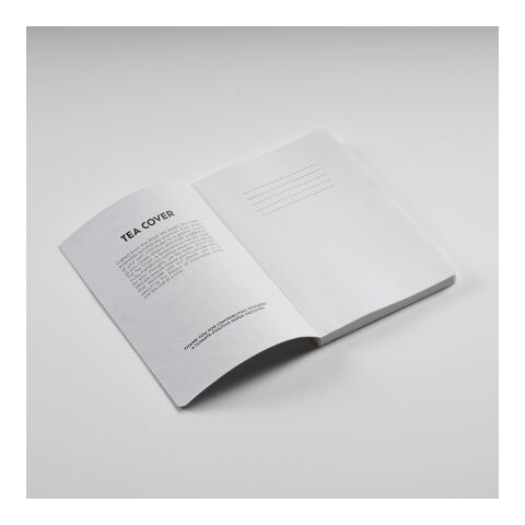 Chekhov A5 Notizbuch.Einband aus Teeresten. 196 Seiten 80gsm recy.Papier Pastel Weiß | ohne Werbeanbringung | Nicht verfügbar | Nicht verfügbar | Nicht verfügbar