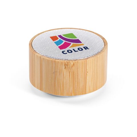 Einstein Lautsprecher aus Bambus und rABS, 400 mAh. 3 Std Spielzeit Natur | ohne Werbeanbringung | Nicht verfügbar | Nicht verfügbar | Nicht verfügbar