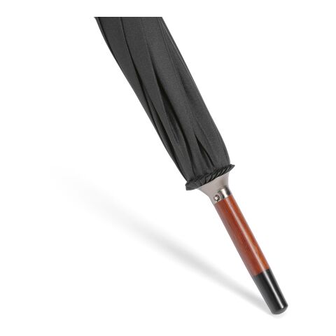 Bach 27&quot;Regenschirm aus rPET. Winddicht mit automatischer Öffnung Schwarz | ohne Werbeanbringung | Nicht verfügbar | Nicht verfügbar | Nicht verfügbar