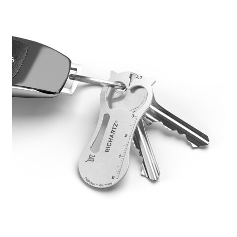 RICHARTZ® Einkaufswagenlöser Heart silber | ohne Werbeanbringung | ohne Werbeanbringung