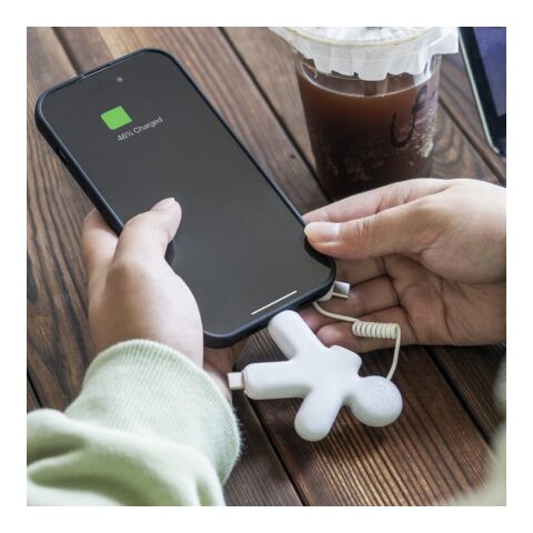 2064 | Xoopar Buddy Eco GRS Charging Cable regenbogenfarben | ohne Werbeanbringung | Nicht verfügbar | Nicht verfügbar | Nicht verfügbar