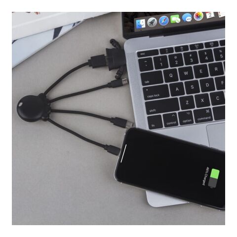 2087 | Xoopar Octopus Charging cable Schwarz