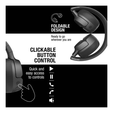 3HP1100 Code Fuse-Wireless on-ear headphone Gewehrmetall  dunkel-Gewehrmetall  dunkel | ohne Werbeanbringung | Nicht verfügbar | Nicht verfügbar