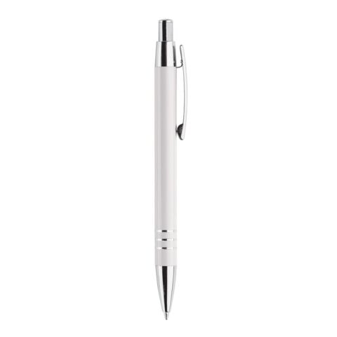 Kugelschreiber in Köcher Weiss | 1-farbiger Tampondruck | Unterrohrteil | 15 mm x 50 mm | Nicht verfügbar