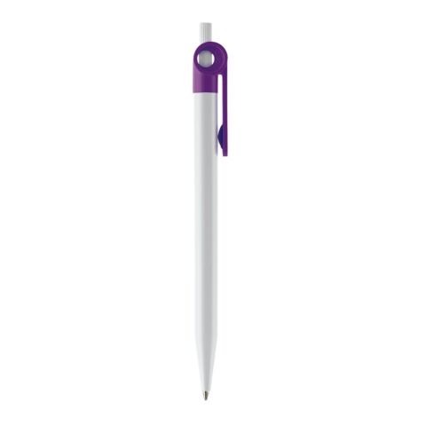 Kugelschreiber Futurepoint Hardcolour Weiss-Transparent Violett | 1-farbiger Siebdruck | in Verlängerung vom Clip | 50 mm x 25 mm | Nicht verfügbar