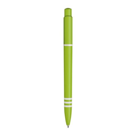 Kugelschreiber Tropic Colour hardcolour Hellgrün | 1-farbiger Siebdruck | in Verlängerung vom Clip | 40 mm x 25 mm | Nicht verfügbar