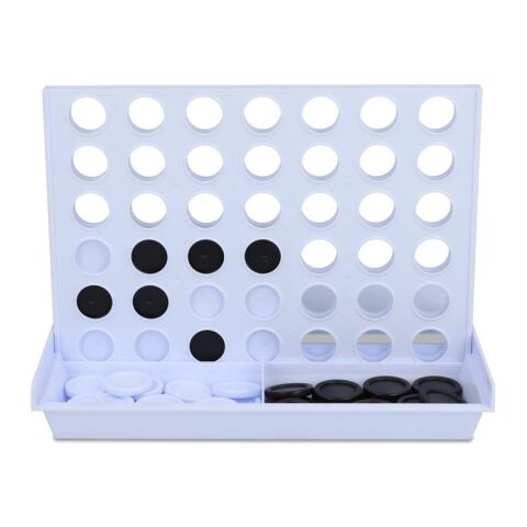 4-Gewinnt Spiel aus recycelten Materialien regenbogenfarben | ohne Werbeanbringung | Nicht verfügbar | Nicht verfügbar | Nicht verfügbar