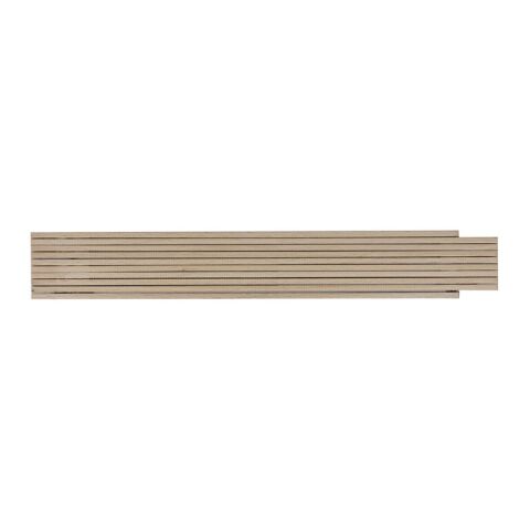 Zollstock 2m Premium natur Natur | 1-farbiger Tampondruck | Seite 2 | 65 mm x 25 mm | Nicht verfügbar